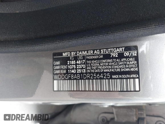 2013 Mercedes-Benz C 300 Sport с VIN WDDGF8AB1DR256425, выставлен на аукционе IAAI как лот 42560342 с пробегом 119 440 миль миль и . История ставок и продаж доступна на DreamBid. Изображение 9.