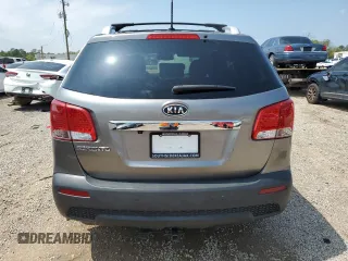 2012 Kia Sorento LX with VIN 5XYKT4A20CG200897, listed as a Copart auction lot 50878175 with 120,145 mi miles and Salvage Title. Bid and sale history available at carsss.com. Image 6.