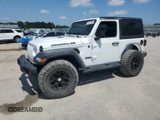 2022 Jeep Wrangler Sport with VIN 1C4GJXAN4NW245094, listed as a Copart auction lot 57552385 with 18,050 mi miles and Clean title. Bid and sale history available at DreamBid. Image 1.