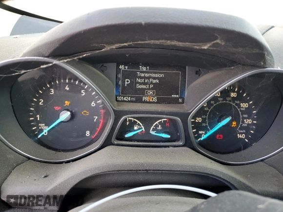 2019 Ford Escape Titanium with VIN 1FMCU9J99KUA06485, listed as a Copart auction lot 43290505 with 101,424 mi miles and Clean Title. Bid and sale history available at carsss.com. Image 9.
