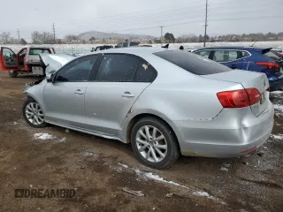 2012 Volkswagen Jetta Sedan SE w/Convenience & Sunroof PZEV with VIN 3VWBP7AJ2CM029633, listed as a Copart auction lot 45041265 with 0 mi miles and Salvage Title. Bid and sale history available at carsss.com. Image 2.