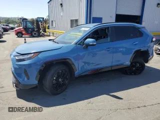 2023 Toyota RAV4 Hybrid SE with VIN 4T3T6RFV2PU110878, listed as a Copart auction lot 62565965 with 48,600 mi miles and Salvage title. Bid and sale history available at DreamBid. Image 1.