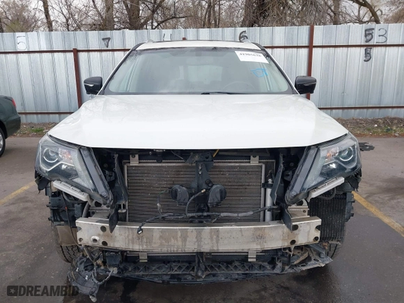 2017 Nissan Pathfinder S with VIN 5N1DR2MM6HC660212, listed as a IAAI auction lot 41905628 with 123,669 mi miles. Bid and sale history available at carsss.com. Image 13.