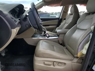 2014 Acura MDX Advance with VIN 5FRYD4H83EB037575, listed as a Copart auction lot 50621255 with 129,417 mi miles and Salvage Title. Bid and sale history available at DreamBid. Image 7.