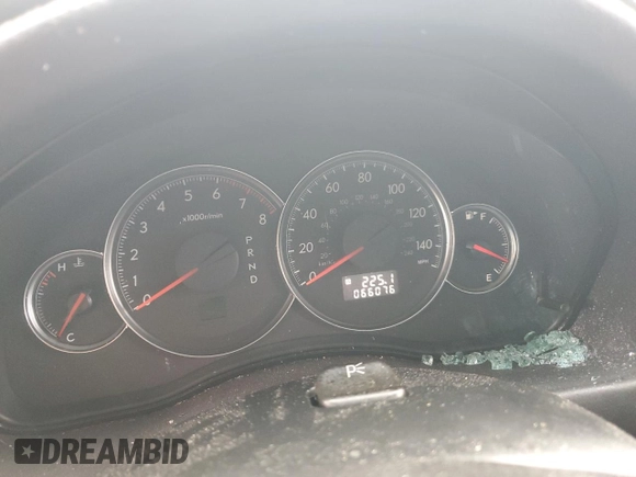 2008 Subaru Outback Limited with VIN 4S4BP62C087332713, listed as a Copart auction lot 61423345 with 66,076 mi miles and Salvage title. Bid and sale history available at DreamBid. Image 9.