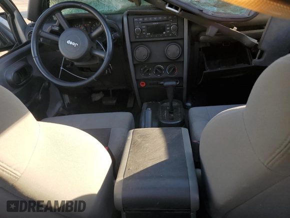 2008 Jeep Wrangler Unlimited X with VIN 1J4GB391X8L515128, listed as a Copart auction lot 74950764 with 188,884 mi miles and Salvage Title. Bid and sale history available at DreamBid. Image 8.