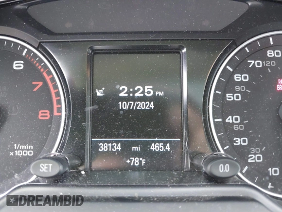 2015 Audi Q5 Premium Plus with VIN WA1DGAFP0FA124936, listed as a IAAI auction lot 40506289 with 38,134 mi miles. Bid and sale history available at carsss.com. Image 14.