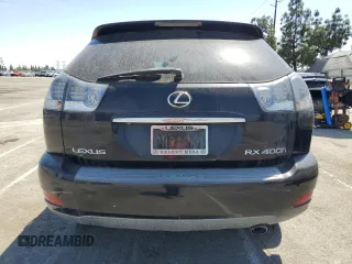 2008 Lexus RX 400h with VIN JTJHW31U882045883, listed as a Copart auction lot 53398035 with 221,966 mi miles and Clean Title. Bid and sale history available at DreamBid. Image 6.