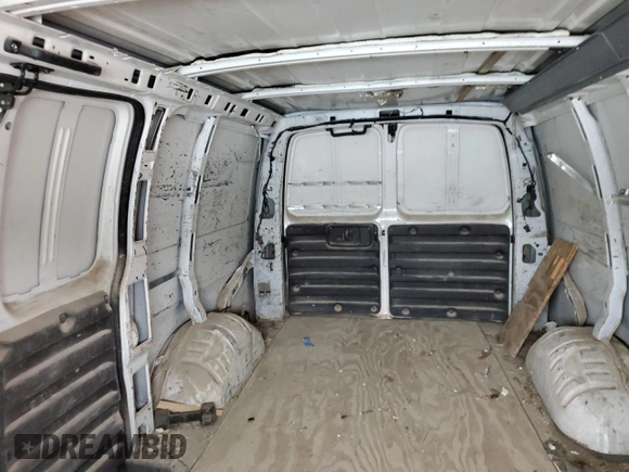 2010 Chevrolet Express Cargo with VIN 1GCZGFBA2A1153342, listed as a Copart auction lot 60746385 with 142,770 mi miles and Clean title. Bid and sale history available at DreamBid. Image 10.
