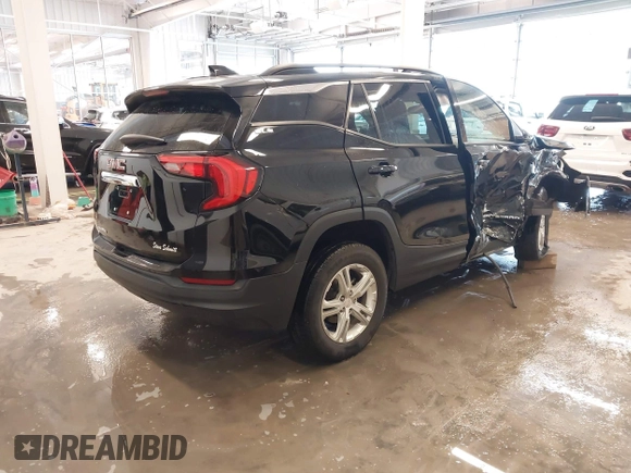 2019 GMC Terrain SLE with VIN 3GKALMEV6KL133654, listed as a IAAI auction lot 41558143 with 117,321 mi miles and . Bid and sale history available at DreamBid. Image 4.