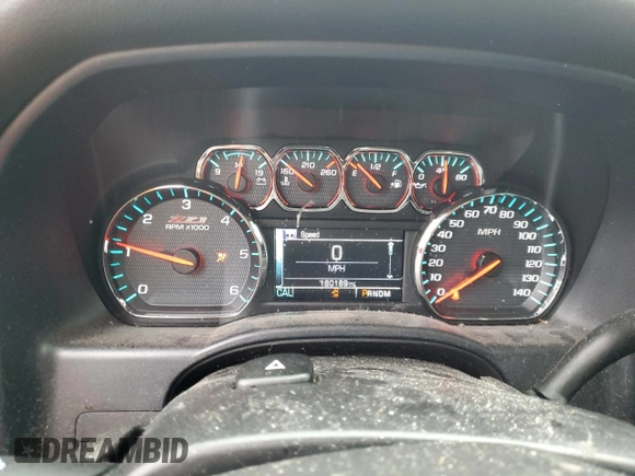 2016 Chevrolet Silverado 1500 LT with VIN 3GCUKREC1GG341223, listed as a Copart auction lot 56547195 with 180,189 mi miles and Salvage Title. Bid and sale history available at DreamBid. Image 9.