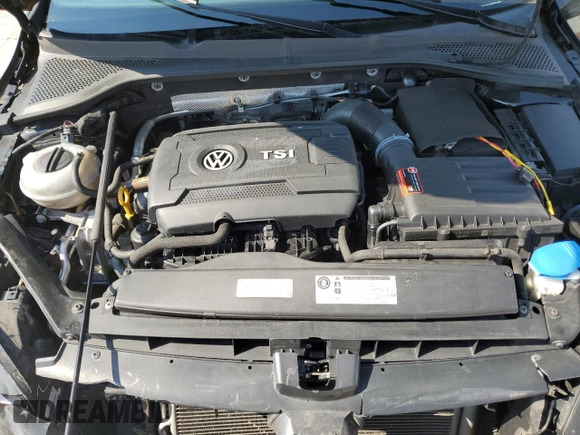 2017 Volkswagen Golf SportWagen S with VIN 3VW017AU1HM532340, listed as a Copart auction lot 58651844 with 73,535 mi miles and Salvage Title. Bid and sale history available at carsss.com. Image 11.