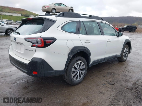 2025 Subaru Outback z VIN 4S4BTAAC8S3170716, wystawiony jako IAAI lot #41979170 z przebiegiem 2 783 mil mil oraz . Historia ofert i sprzedaży dostępna na DreamBid. Obrazek 4.