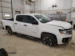 2021 Chevrolet Colorado 4WD Z71 with VIN 1GCGTDEN4M1214359, listed as a Copart auction lot 47929185 with 77,084 mi miles and Salvage Title. Bid and sale history available at carsss.com. Image 4.