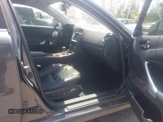 2008 Lexus IS 250 with VIN JTHBK262982075835, listed as a IAAI auction lot 42136775 with 225,389 mi miles. Bid and sale history available at carsss.com. Image 5.