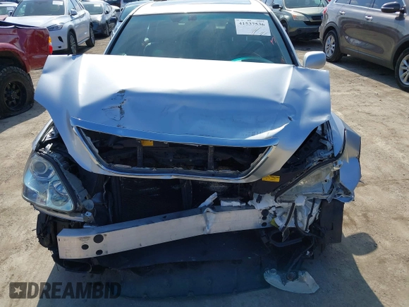 2006 Lexus LS 430 with VIN JTHBN36F265031512, listed as a IAAI auction lot 41537536 with 69,172 mi miles. Bid and sale history available at carsss.com. Image 6.