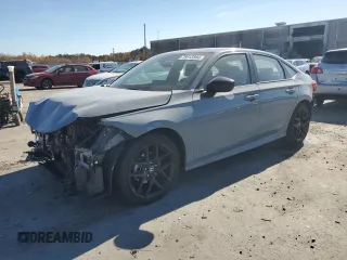 2022 Honda Civic Sedan Sport with VIN 2HGFE2F53NH553093, listed as a Copart auction lot 78613384 with 29,531 mi miles and Salvage Title. Bid and sale history available at carsss.com. Image 1.
