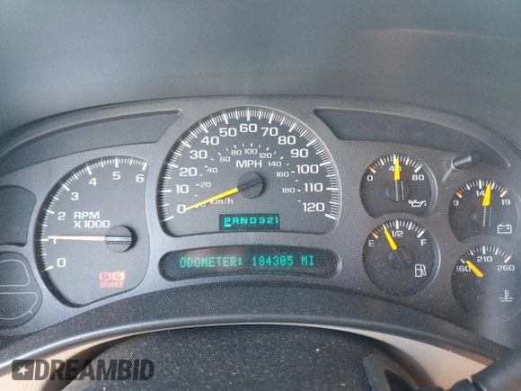 2003 Chevrolet Tahoe LS with VIN 1GNEC13TX3R233366, listed as a Copart auction lot 89020115 with 184,305 mi miles and Salvage Title. Bid and sale history available at carsss.com. Image 9.