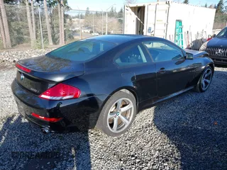 2008 BMW 6 Series 650i with VIN WBAEA53538CV90709, listed as a IAAI auction lot 41678425 with 104,825 mi miles. Bid and sale history available at carsss.com. Image 4.