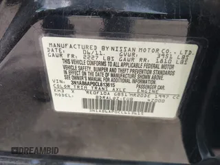 2012 Nissan Sentra SL z VIN 3N1AB6AP0CL613615, wystawiony jako IAAI lot #42676794 z przebiegiem 178 724 mil mil oraz . Historia ofert i sprzedaży dostępna na DreamBid. Obrazek 9.