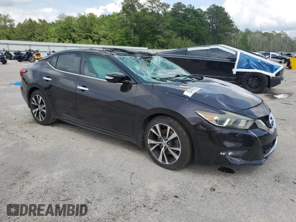 2016 Nissan Maxima S z VIN 1N4AA6AP7GC395745, wystawiony jako Copart lot #54106185 z przebiegiem Nie podano mil oraz Szkoda całkowita • Salvage title. Historia ofert i sprzedaży dostępna na DreamBid. Obrazek 4.