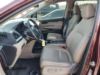 2019 Honda Odyssey EX-L with VIN 5FNRL6H79KB030170, listed as a Copart auction lot 50277315 with 65,528 mi miles and Salvage Title. Bid and sale history available at DreamBid. Image 7.