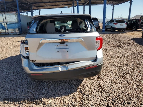 2021 Ford Explorer with VIN 1FMSK7BH7MGA72210, listed as a Copart auction lot 59494505 with 54,769 mi miles and Salvage title. Bid and sale history available at DreamBid. Image 6.