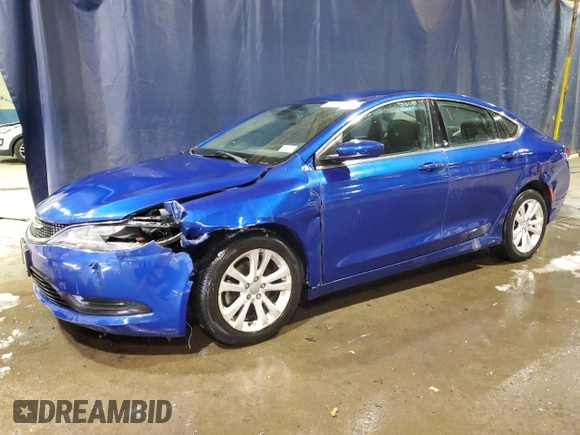 2017 Chrysler 200 Touring with VIN 1C3CCCFB1HN512206, listed as a Copart auction lot 45004365 with 123,797 mi miles and Clean Title. Bid and sale history available at carsss.com. Image 1.