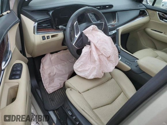 2017 Cadillac XT5 Luxury AWD with VIN 1GYKNDRS2HZ176927, listed as a Copart auction lot 73042313 with Not Provided miles and Salvage Title. Bid and sale history available at carsss.com. Image 8.