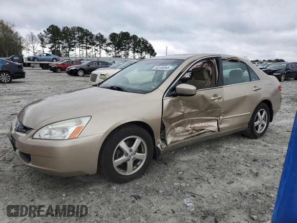 2005 Honda Accord EX with VIN 1HGCM56715A084836, listed as a Copart auction lot 50149345 with 162,872 mi miles and Salvage Title. Bid and sale history available at DreamBid. Image 1.