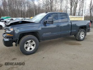 2017 Chevrolet Silverado 1500 LT with VIN 1GCVKREC1HZ337629, listed as a Copart auction lot 53181585 with 100,530 mi miles and Salvage Title. Bid and sale history available at DreamBid. Image 1.