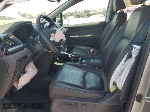2018 Honda Odyssey Elite with VIN 5FNRL6H90JB062506, listed as a Copart auction lot 60336075 with 44,667 mi miles and Salvage title. Bid and sale history available at DreamBid. Image 7.