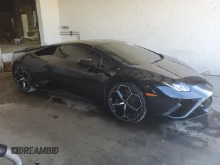 2021 Lamborghini Huracan z VIN ZHWUF5ZF7MLA17705, wystawiony jako Copart lot #58845374 z przebiegiem 3510 mil mil oraz Szkody całkowita. Historia ofert i sprzedaży dostępna na DreamBid. Obrazek 4.