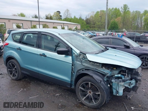 2013 Ford Escape S with VIN 1FMCU0F75DUD00309, listed as a IAAI auction lot 42017289 with 184,026 mi miles. Bid and sale history available at carsss.com. Image 1.