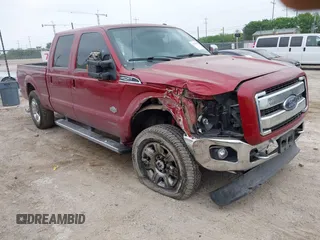 2016 Ford F-250 Lariat z VIN 1FT7W2BT1GEC30420, wystawiony jako IAAI lot #41932027 z przebiegiem 155 184 mil mil oraz . Historia ofert i sprzedaży dostępna na DreamBid. Obrazek 1.