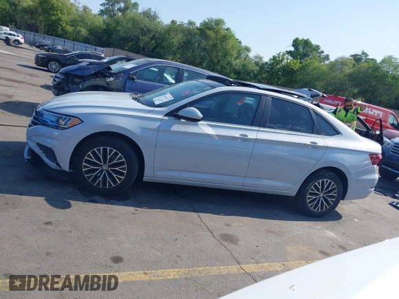 2019 Volkswagen Jetta S with VIN 3VWC57BU7KM075394, listed as a IAAI auction lot 42441537 with 113,263 mi miles and . Bid and sale history available at DreamBid. Image 13.