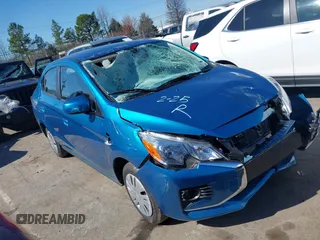 2024 Mitsubishi Mirage ES z VIN ML32FUFJ5RHF18057, wystawiony jako IAAI lot #41777971 z przebiegiem 2457 mil mil oraz . Historia ofert i sprzedaży dostępna na DreamBid. Obrazek 1.