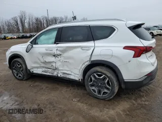 2023 Hyundai Santa Fe Limited z VIN KM8S7DA28PU070002, wystawiony jako Copart lot #47192795 z przebiegiem 29 519 mil mil oraz Nie do naprawy • Non repairable. Historia ofert i sprzedaży dostępna na DreamBid. Obrazek 2.