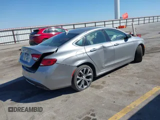 2015 Chrysler 200 C with VIN 1C3CCCCG0FN509701, listed as a IAAI auction lot 41873084 with Not Provided miles and . Bid and sale history available at carsss.com. Image 4.
