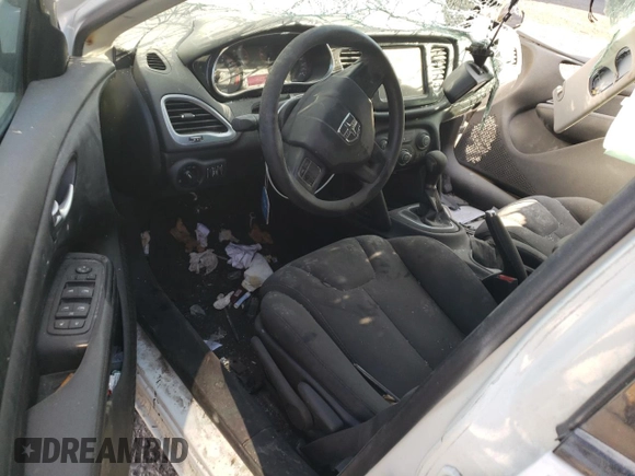2013 Dodge Dart SXT with VIN 1C3CDFBA0DD339743, listed as a Copart auction lot 75720594 with 130,664 mi miles and Salvage Title. Bid and sale history available at carsss.com. Image 8.