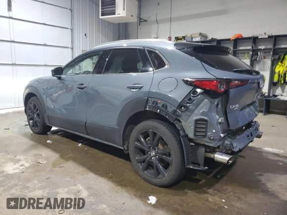2021 Mazda CX-30 Premium with VIN 3MVDMBDY6MM308888, listed as a Copart auction lot 45645155 with 48,356 mi miles and Salvage Title. Bid and sale history available at carsss.com. Image 2.