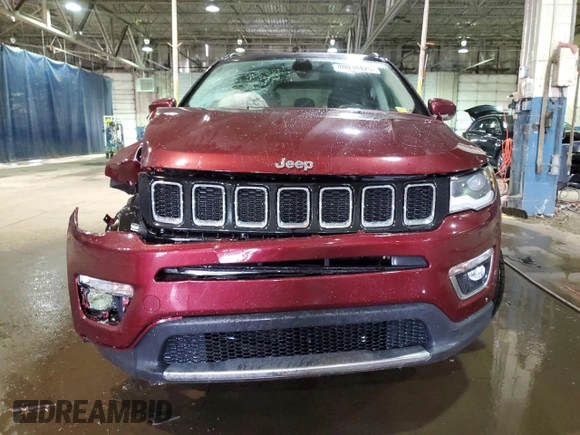 2020 Jeep Compass Limited with VIN 3C4NJDCB6LT167512, listed as a Copart auction lot 48034425 with 50,183 mi miles and Non repairable. Bid and sale history available at DreamBid. Image 5.