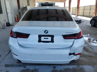 2024 BMW 3 Series 330i with VIN 3MW69FF02R8E64028, listed as a Copart auction lot 50001805 with 20,633 mi miles and Non Repairable. Bid and sale history available at carsss.com. Image 6.