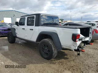 2023 Jeep Gladiator Mojave with VIN 1C6JJTEG3PL582698, listed as a Copart auction lot 47630685 with 12,466 mi miles and Salvage Title. Bid and sale history available at carsss.com. Image 2.