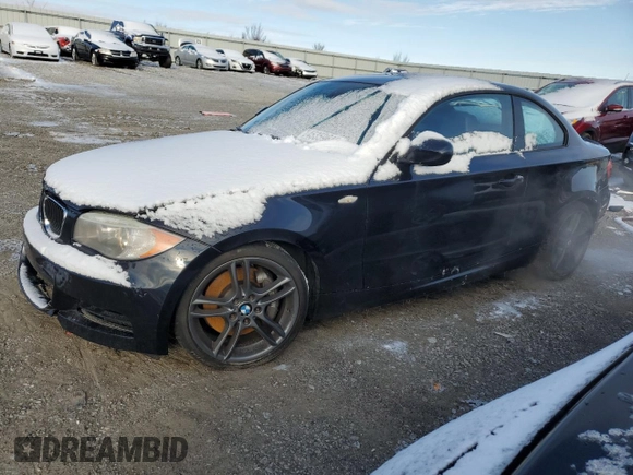 2013 BMW 1 Series 135i with VIN WBAUC9C51DVY60709, listed as a Copart auction lot 45359645 with 139,854 mi miles and Salvage Title. Bid and sale history available at carsss.com. Image 1.