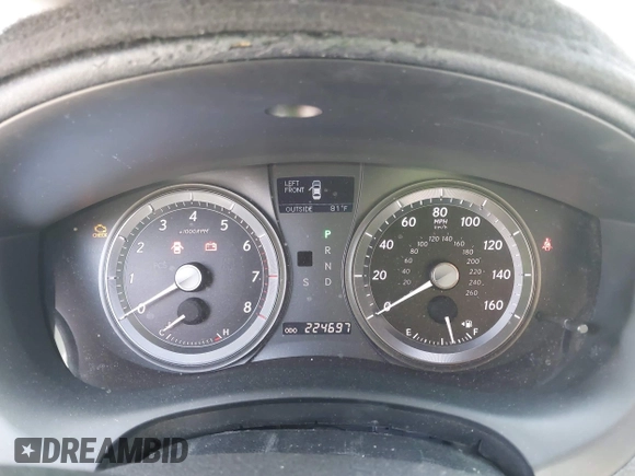 2008 Lexus ES 330 с VIN JTHBJ46GX82188638, выставлен на аукционе IAAI как лот 42487835 с пробегом 224 697 миль миль и . История ставок и продаж доступна на DreamBid. Изображение 7.