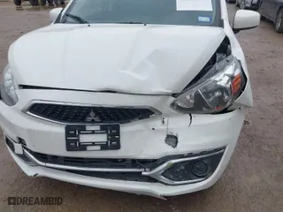 2019 Mitsubishi Mirage ES with VIN ML32A3HJ7KH005935, listed as a IAAI auction lot 41562360 with 71,027 mi miles. Bid and sale history available at carsss.com. Image 6.