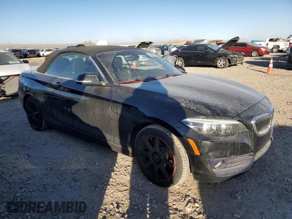 2018 BMW 2 Series 230i xDrive with VIN WBA2K1C53JVD41509, listed as a Copart auction lot 89009125 with 79,769 mi miles and Salvage Title. Bid and sale history available at carsss.com. Image 4.