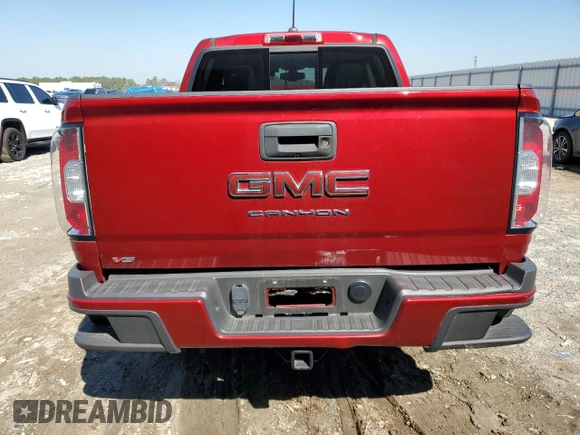 2022 GMC Canyon 2WD Elevation with VIN 1GTG5CENXN1117107, listed as a Copart auction lot 46647885 with 0 mi miles and Salvage Title. Bid and sale history available at carsss.com. Image 6.