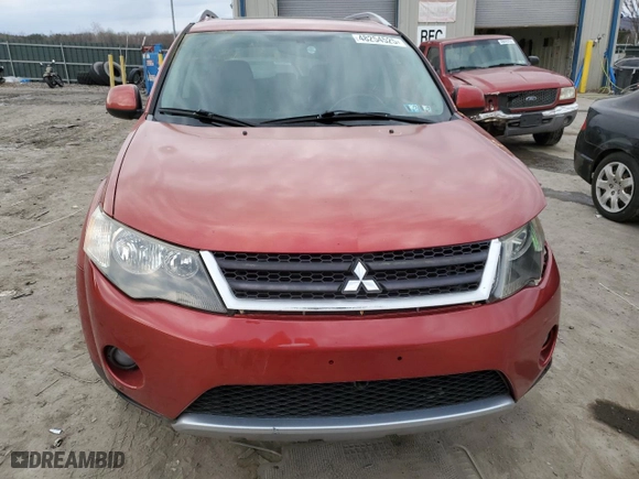 2008 Mitsubishi Outlander SE with VIN JA4LT31W98Z018586, listed as a Copart auction lot 48254525 with 152,307 mi miles and Salvage Title. Bid and sale history available at carsss.com. Image 5.